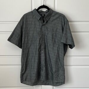 Kuhl Men's Gray Short Sleeve Tapered Fit Shirt Size XL
